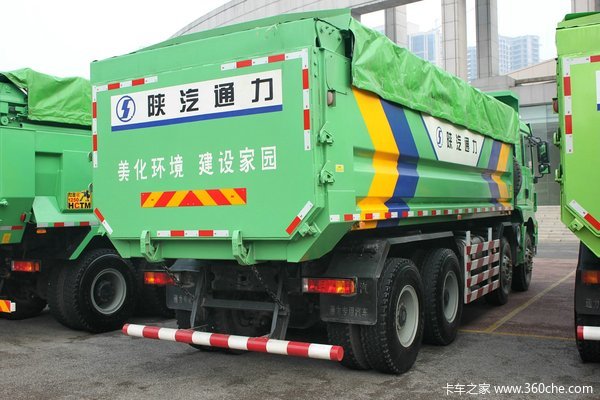 陕汽 德龙新M3000 336马力 8X4 新型渣土车(SX3316HR326)外观图（5/26）