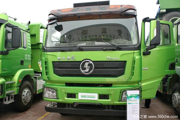 陕汽 德龙X3000重卡 336马力 6X4 新型渣土车(SX32565R384)外观图