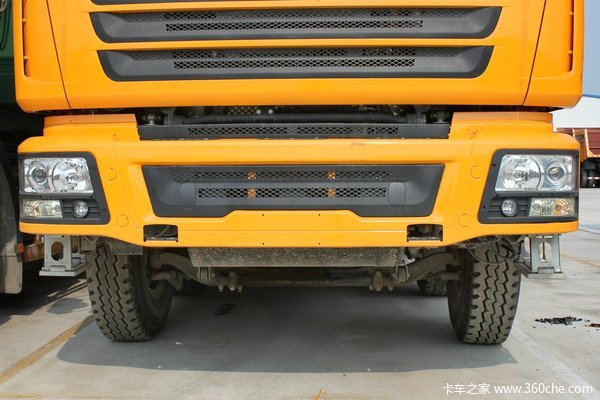 陕汽 德龙F3000重卡 336马力 8X4 栏板载货车(轻量化版)(SX1315NT456)外观图（13/22）