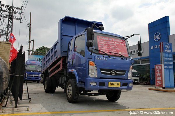 中国重汽 豪曼 115马力 4X2 3.85米自卸车外观图