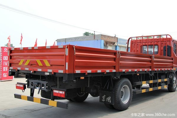 东风多利卡D9 160马力 4X2 6.8米栏板载货车(DFA1161L10D7)上装图（4/7）