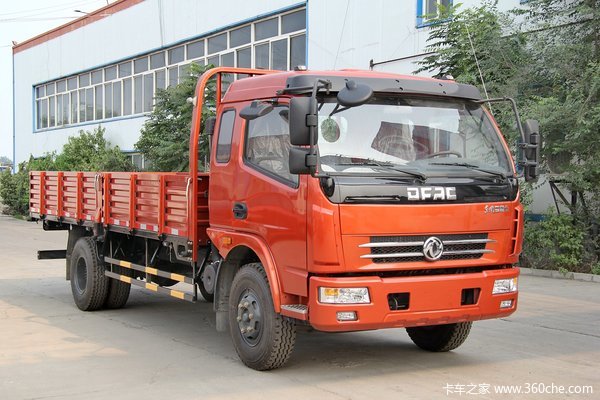 东风 多利卡L 150马力 4X2 5.18米排半栏板载货车(DFA1090L13D4)外观图（1/42）