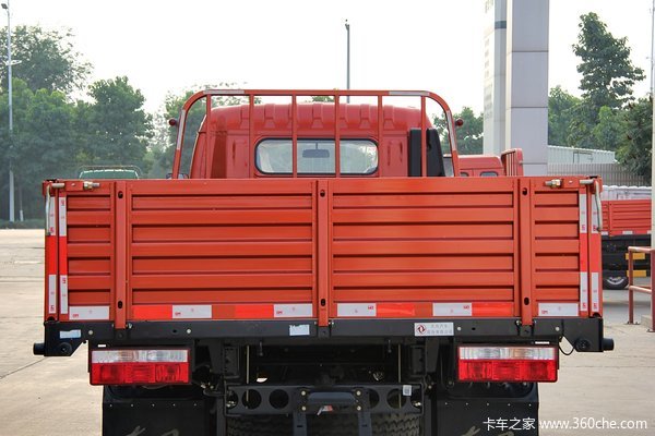 东风 凯普特C 125马力 4X2 5.14米单排栏板载货车(DFA1080S12D3)上装图（4/7）