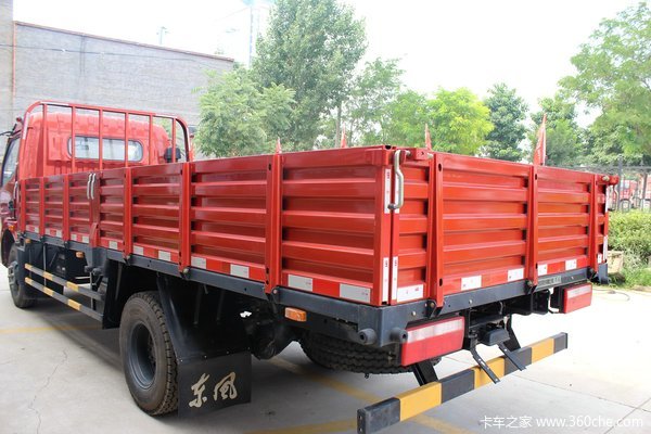 东风 多利卡L 124马力 4X2 5.14米单排栏板载货车(DFA1080S12D3)上装图（4/6）