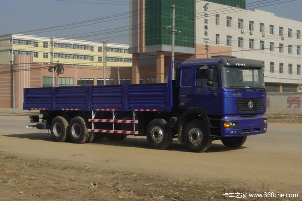 陕汽 德龙F2000重卡 310马力 8X4 栏板载货车(标准版)(SX1315NR406)