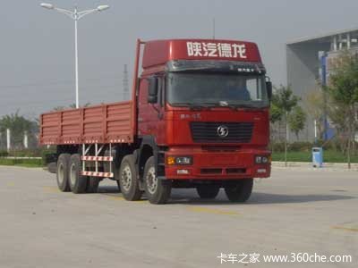 陕汽 德龙F2000重卡 270马力 8X4 栏板载货车(标准版)(SX1315NN306)