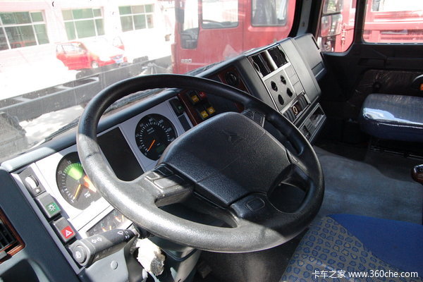 中国重汽 HOKA重卡 290马力 6X4 平顶自卸车驾驶室图（12/14）