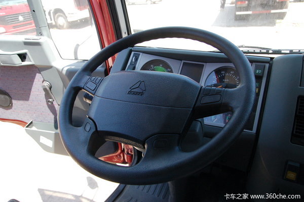 中国重汽 黄河少帅重卡 210马力 6X2 仓栅载货车(ZZ5201CLXH60C5W)驾驶室图（10/18）