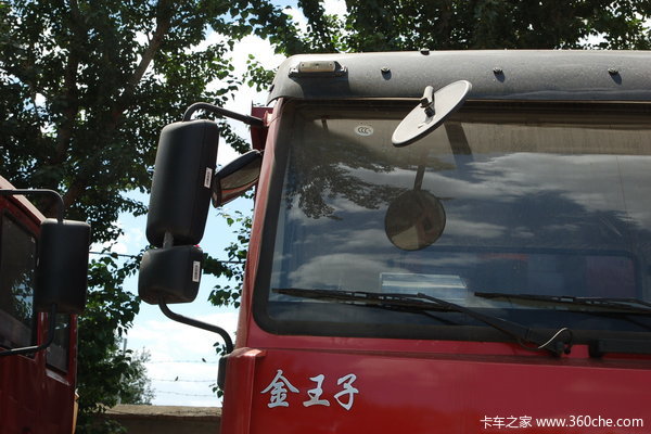 中国重汽 金王子重卡 300马力 6X4 自卸车(平顶)(ZZ3251M3242W)外观图（2/8）