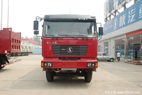 陕汽 德龙F2000重卡 270马力 6X6 栏板载货车(中长平顶)(SX2255DN435)