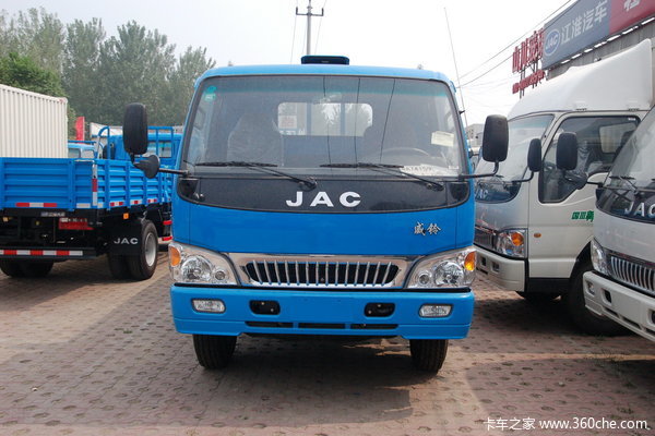 江淮 威铃中卡 120马力 4X2 排半载货车(HFC1081K9R1)