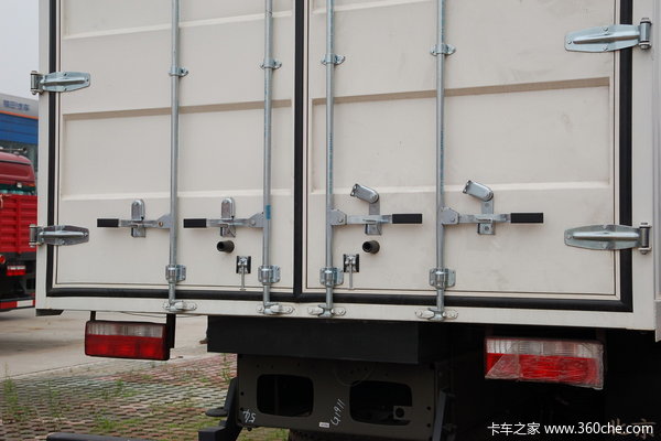 江淮 格尔发A3系列重卡 200马力 6X2 厢式载货车(HFC1201KR1K3)上装图（1/5）
