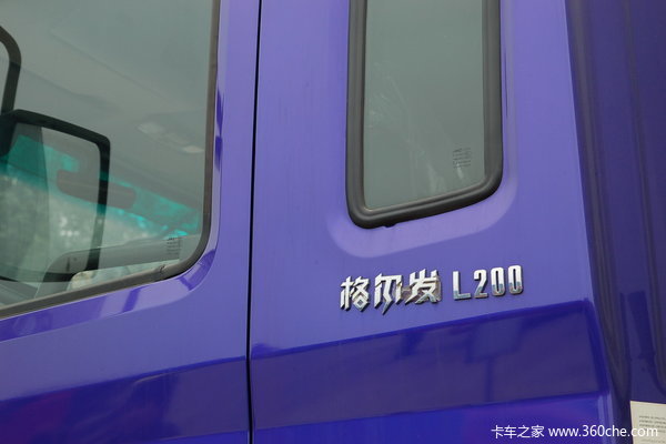 江淮 格尔发A3系列重卡 200马力 6X2 厢式载货车(HFC1201KR1K3)外观图（19/21）