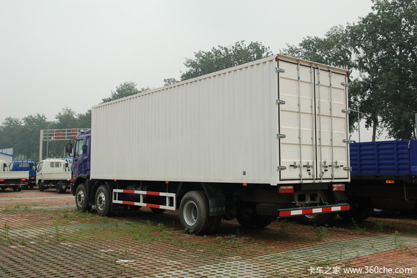 江淮 格尔发A3系列重卡 200马力 6X2 厢式载货车(HFC1201KR1K3)外观图（4/21）