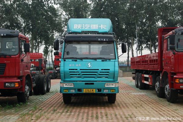 陕汽 奥龙重卡 270马力 4X2 栏板载货车(中长半高顶)(SX1165UN461)