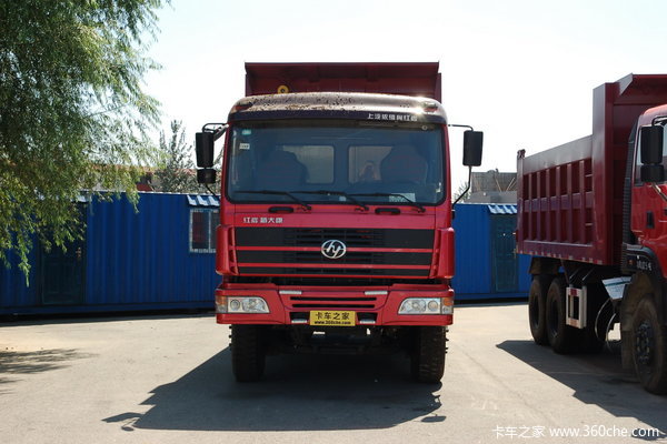 红岩 新大康重卡 290马力 6X4 自卸车(5.4米厢长)(CQ3254TMG384)外观图