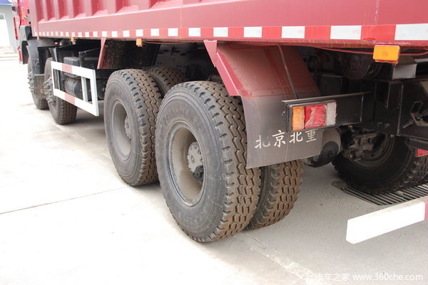 红岩 新大康重卡 290马力 8X4 自卸车(CQ3304TMG366)底盘图（7/19）