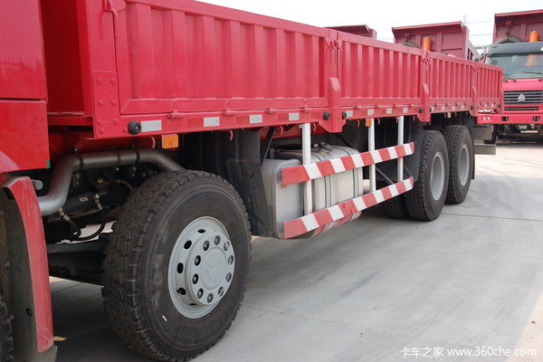 中国重汽 HOWO重卡 290马力 8X4 栏板载货车(ZZ1317M4669V)上装图