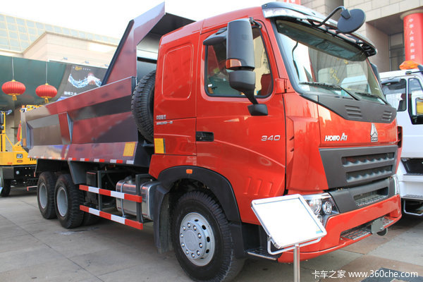 中国重汽 HOWO A7系重卡 340马力 6X4 自卸车(ZZ3257N4147N1)外观图（3/5）