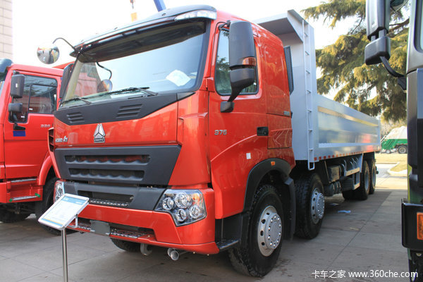 中国重汽 HOWO A7系重卡 375马力 8X4 自卸车(ZZ3317N4667N1)外观图（2/3）