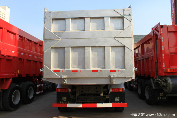 中国重汽 HOWO重卡 336马力 8X4 全铝制自卸车(QDZ3310ZH46W)上装图（1/3）