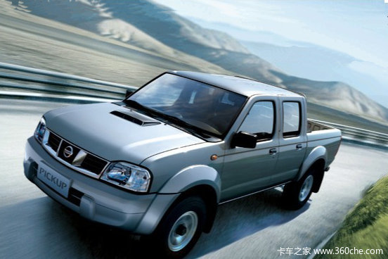 2011款郑州日产 标准型 2.5L柴油 双排皮卡外观图