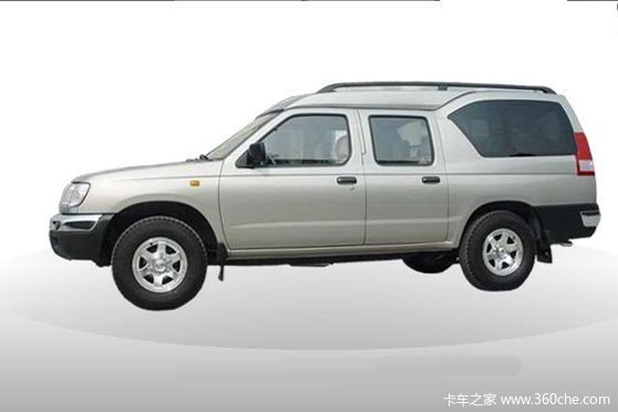 2011款郑州日产 NISSAN 标准型 2.4L汽油 双排厢式皮卡外观图（2/2）