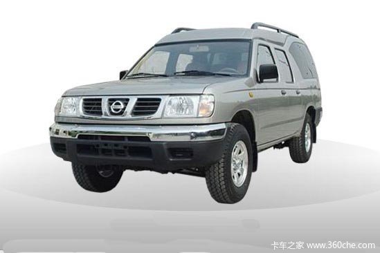 2011款郑州日产 NISSAN 高级型 2.4L汽油 双排厢式皮卡外观图（2/3）