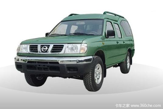 2011款郑州日产 NISSAN 高级型 2.4L汽油 双排厢式皮卡外观图