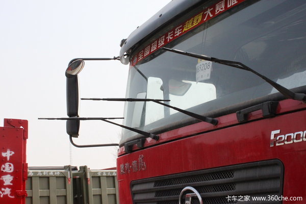 陕汽 德龙F2000重卡 310马力 6X4 自卸车(SX3255DN384C)外观图（21/24）