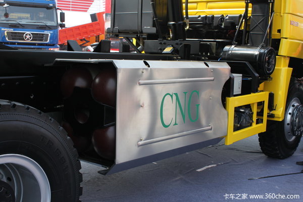江铃重汽 远威重卡 280马力 6X4 CNG自卸车(SXQ3250M5N-4)底盘图（5/17）