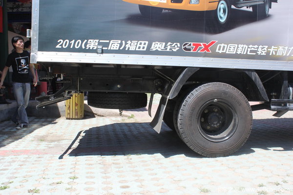 福田 奥铃CTX 154马力 4X2 4.75米排半厢式载货车(BJ5059VBCEA)底盘图（24/51）