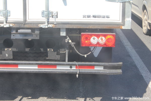 福田 奥铃CTX 154马力 4X2 4.75米排半厢式载货车(BJ5059VBCEA)底盘图（1/51）