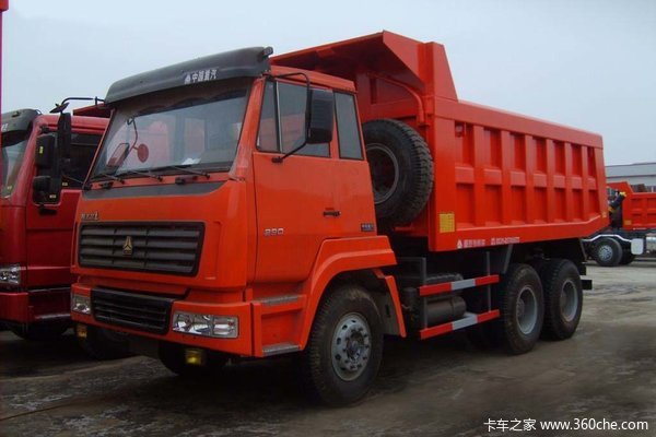 中国重汽 斯太尔王重卡 300马力 6X4 自卸车(ZZ3256M3646C)外观图