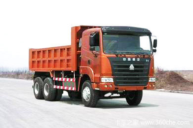中国重汽 豪运重卡 336马力 6X4 自卸车(ZZ3255N4945C)外观图