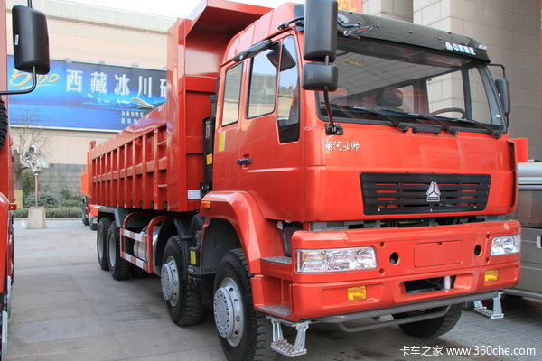 中国重汽 黄河少帅重卡 240马力 8X4 自卸车(ZZ3314665C1/K1F7Y)外观图（2/2）