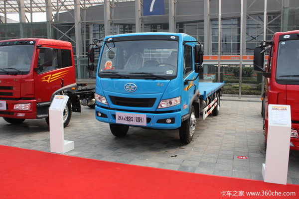 解放 骏威(J5K)中卡 140马力 4X2 栏板载货车(轻量化)(CA1123P9K2L4AE)