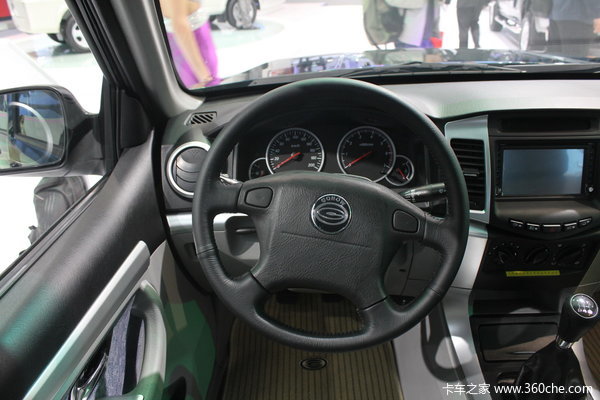 2009款广汽吉奥 财运100系列 标准型 2.3L汽油 双排皮卡驾驶室图（5/5）