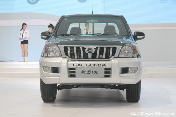 2009款广汽吉奥 财运100系列 经济型 2.3L汽油  双排皮卡