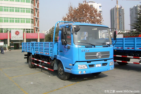 东风 天锦中卡 160马力 4X2 排半栏板载货车(DFL1160BX7A)