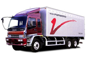 庆铃 FVZ重卡 300马力 6X4 厢式载货车(QL5250XRTFZJ)