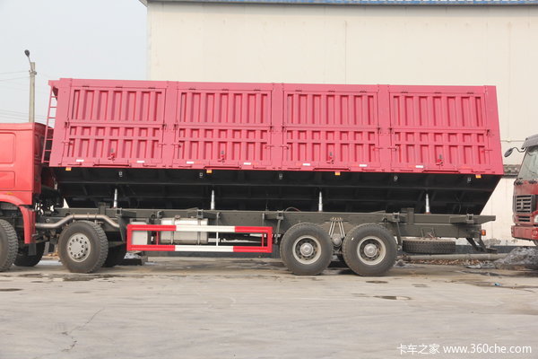 中国重汽 HOWO重卡 375马力 8X4 自卸车(侧翻)(ZZ3317N4067C1)上装图（3/3）