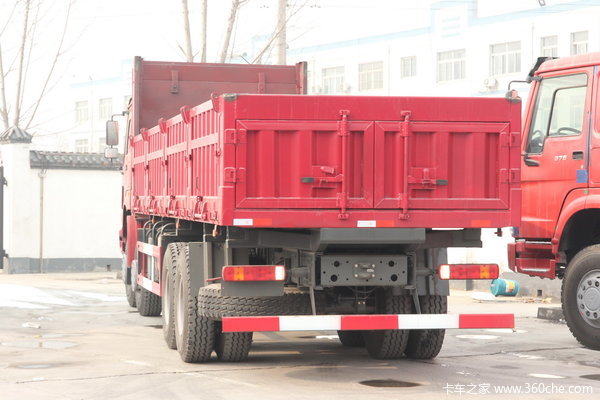 中国重汽 HOWO重卡 375马力 8X4 自卸车(侧翻)(ZZ3317N4067C1)上装图
