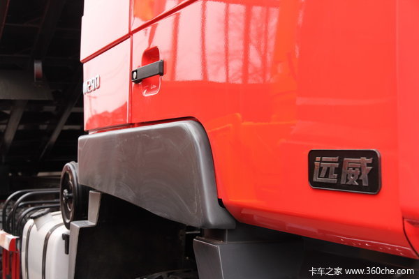 江铃重汽 远威重卡 290马力 6X4 自卸车(SXQ3250M6D)外观图（2/3）