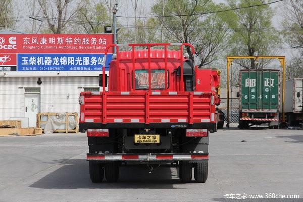 江淮 格尔发A5系列中卡 140马力 4X2 栏板载货车(HFC1131K2R1HT)(亮剑者II中卡)外观图（4/21）