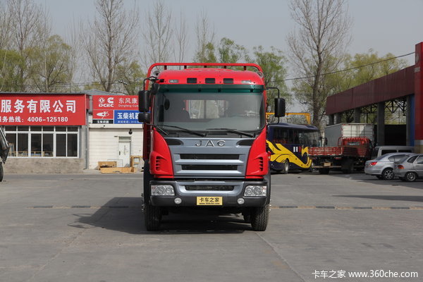 江淮 格尔发A5系列重卡 240马力 8X4 栏板载货车(HFC1314KR1T)外观图（1/14）