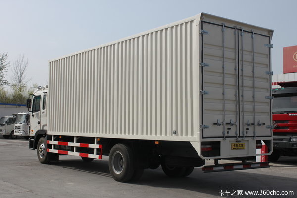 江淮 格尔发A5系列中卡 150马力 4X2 厢式载货车(HFC5162XXYK1R1T)(亮剑者II中卡)上装图（4/9）