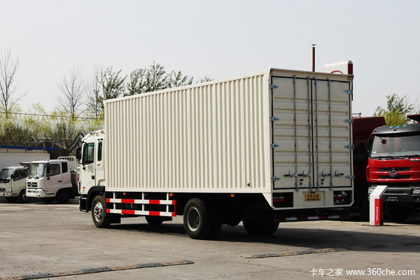 江淮 格尔发A5系列中卡 150马力 4X2 厢式载货车(HFC5162XXYK1R1T)(亮剑者II中卡)上装图（1/9）