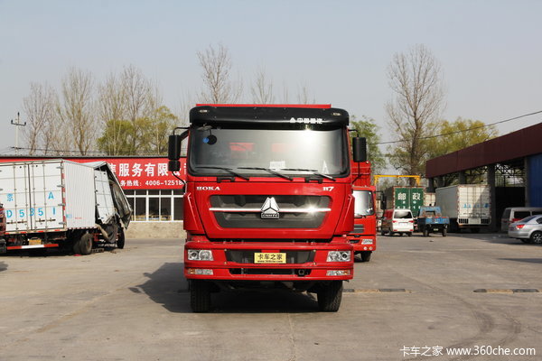 中国重汽 HOKA H7系重卡 336马力 6X4 自卸车(ZZ3253N3841C)外观图（1/17）