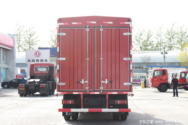 东风 天锦中卡 140马力 4X2 仓栅载货车(DFL5160CCQBX9)上装图（3/4）